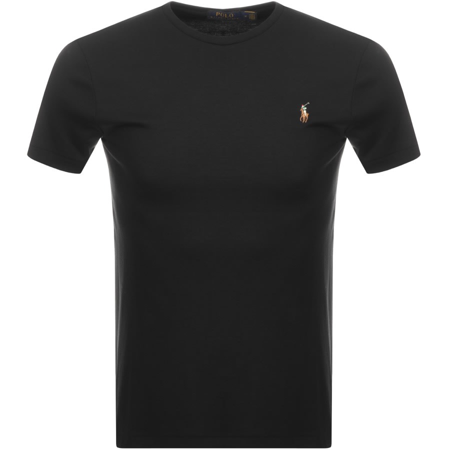 Alternative Image for ProductRalph Lauren Crew Neck T Shirt Black1